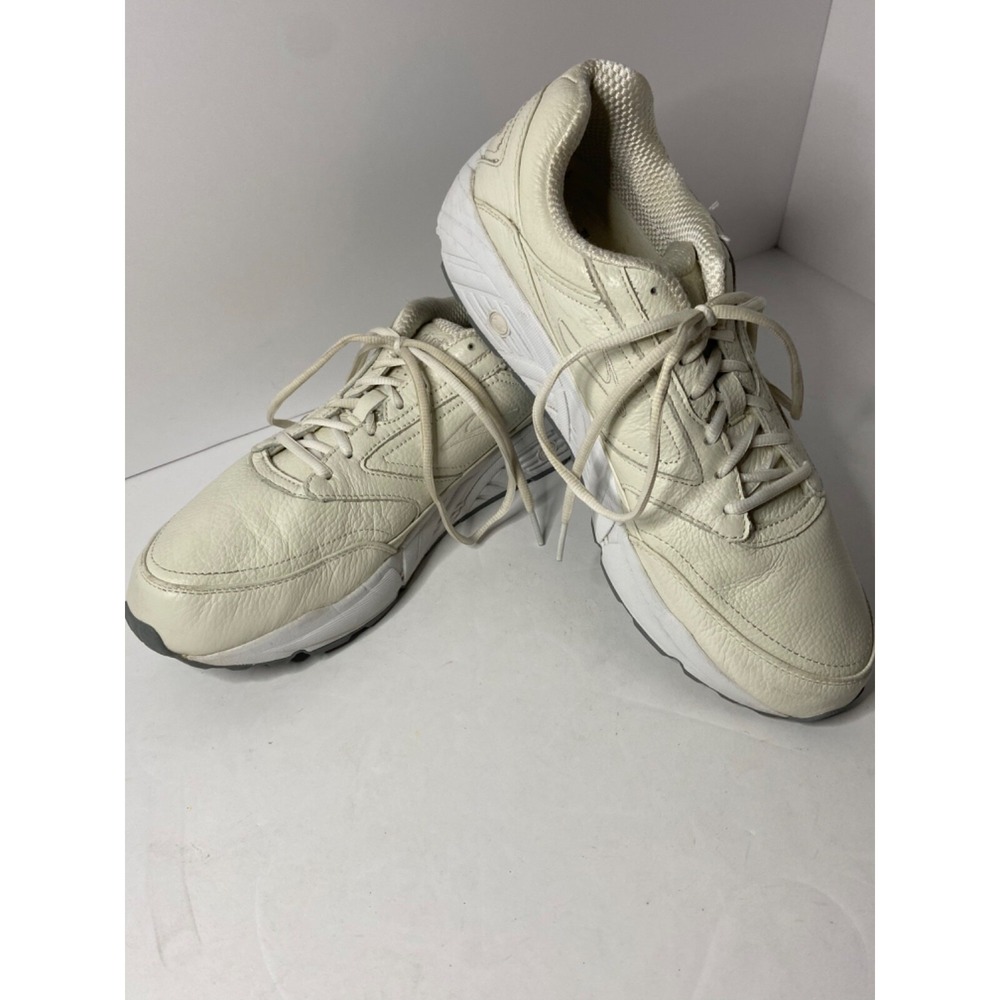 Brooks Linear Platform Ivory Lace Up Casual Walking MEN's Sneakers Sz 13 G8